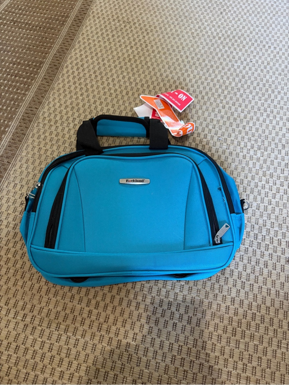 Teal Travel Duffel Bag for Men